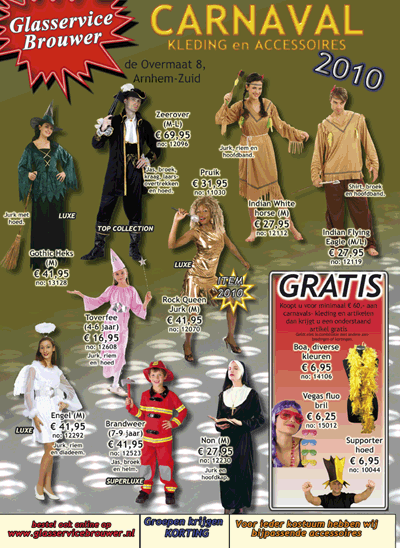 Voorpagina carnavalsfolder 2010